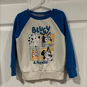 Jumping Beans Blue and White Kids Sweatshirt